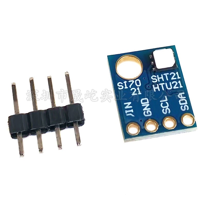 GY21-Si7021温湿度传感器模块 高精度小体积/温湿度采集/I2C接口