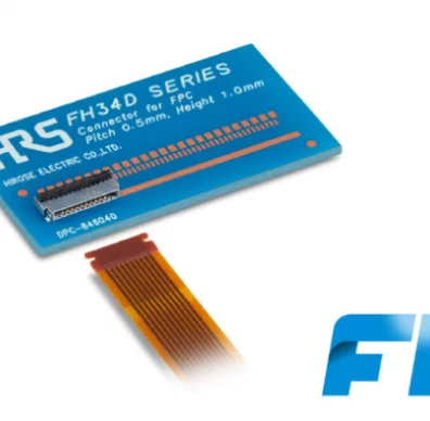 FH34SRJ-34S-0.5SH*0.5mm间距 HRS 后锁式FPC连接器 1mm
