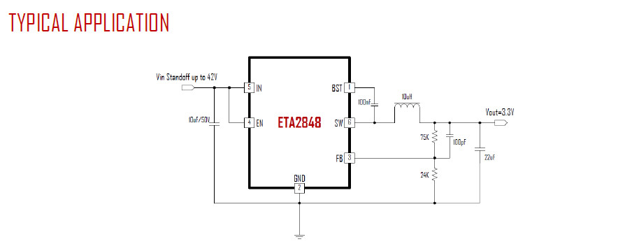 供应ETA2848S2G-电池充电管理芯片