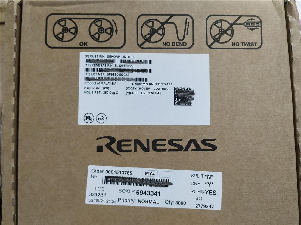 接口 - 驱动器，接收器，收发器  ISL3295EIHZ-T Renesas  瑞智芯  只有原装