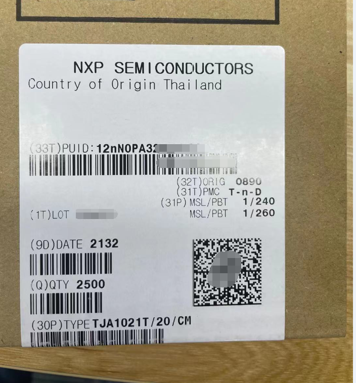 现货供应NXP－TJA1021T/20/CM接口 - 收发器