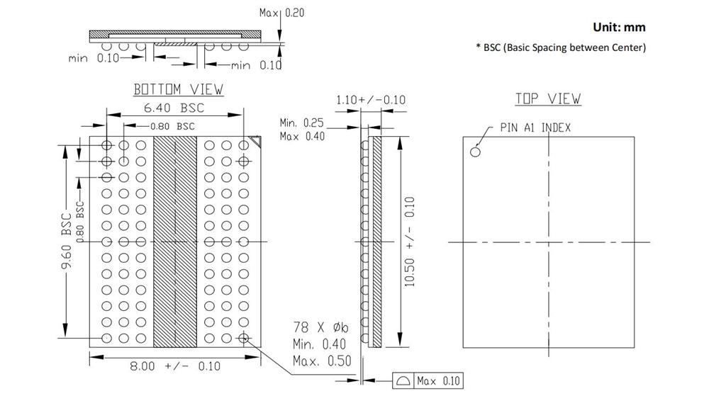 ԭװNT5CC256M16ER-EK LPDDR3