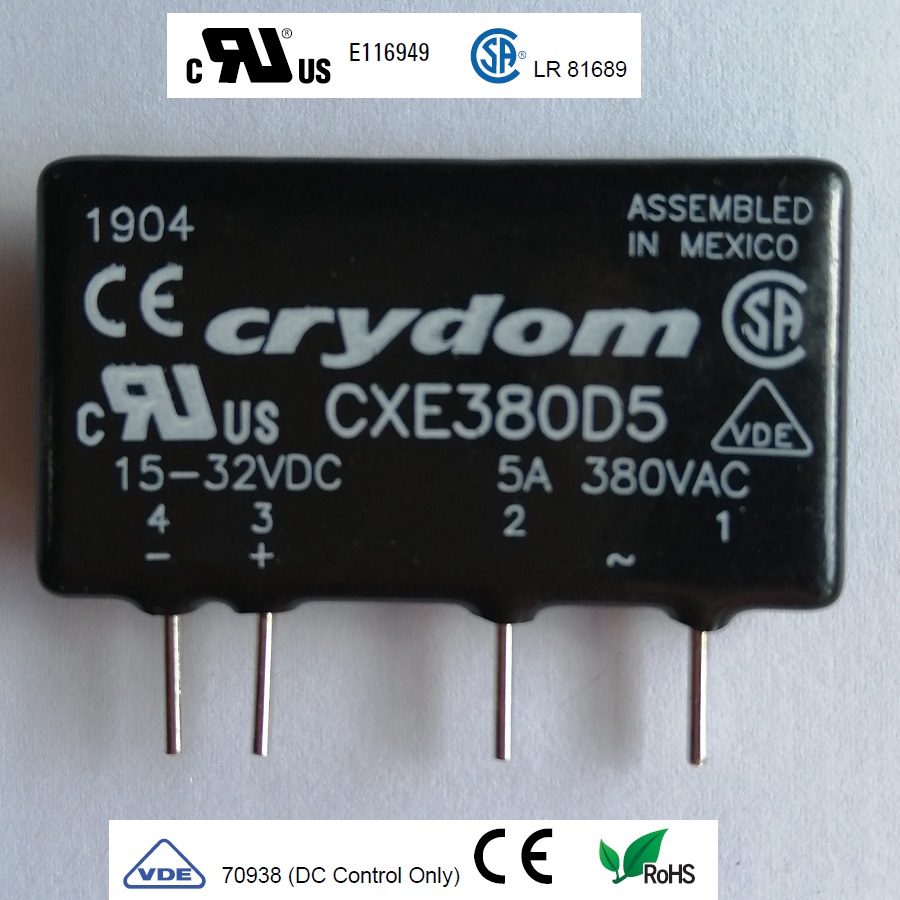 美国Crydom快达小型固态继电器CXE380D5