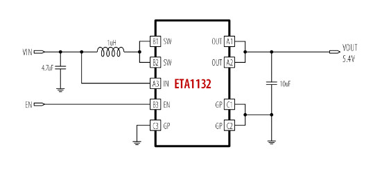供应ETA1132CSJ- DC-DC 变换器-科瑞芯