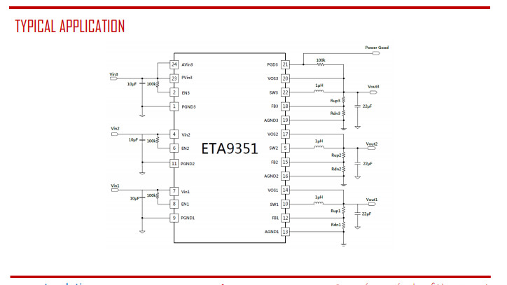 供应ETA9351Q4Y-电池充电管理芯片