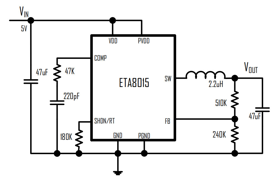 供应ETA8015D3K-电池充电管理芯片