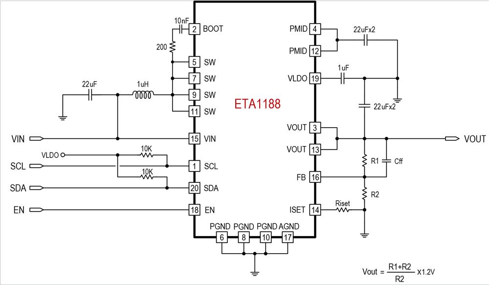 供应ETA1188F3W-输出升压转换器