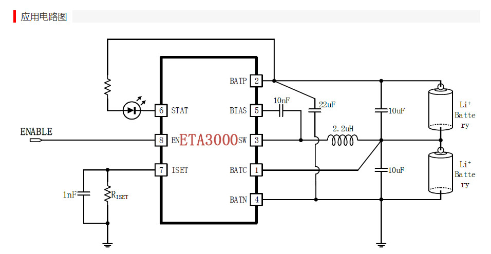 供应ETA3000D2I-电池平衡IC