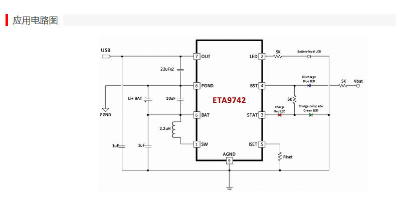 供应ETA9742E8A-三合一移动电源充放电芯片