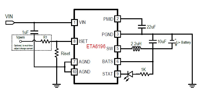 ӦETA6196D3K-2.5Aģʽس