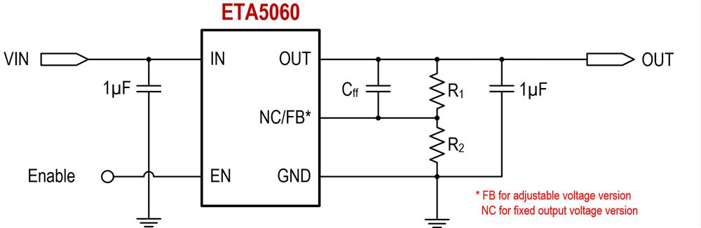 供应ETA5060V180D2I-电源管理芯片