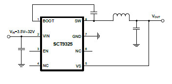 供应SCT9325STDR-同步降压DCDC转换器