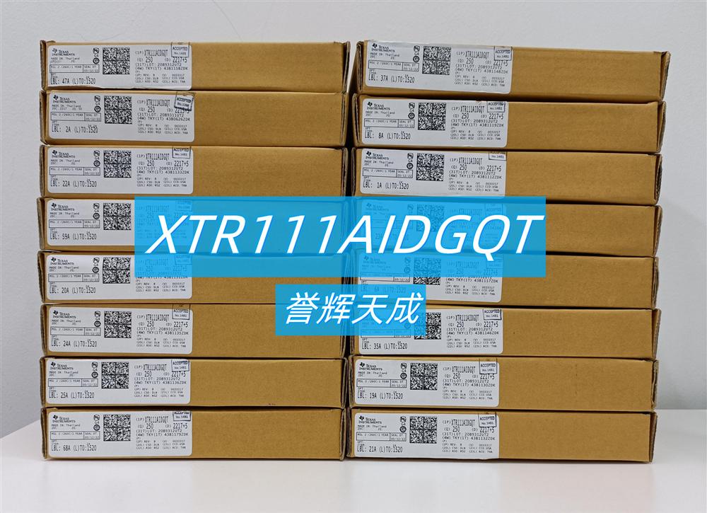 XTR111AIDGQT传感器和探测器接口
