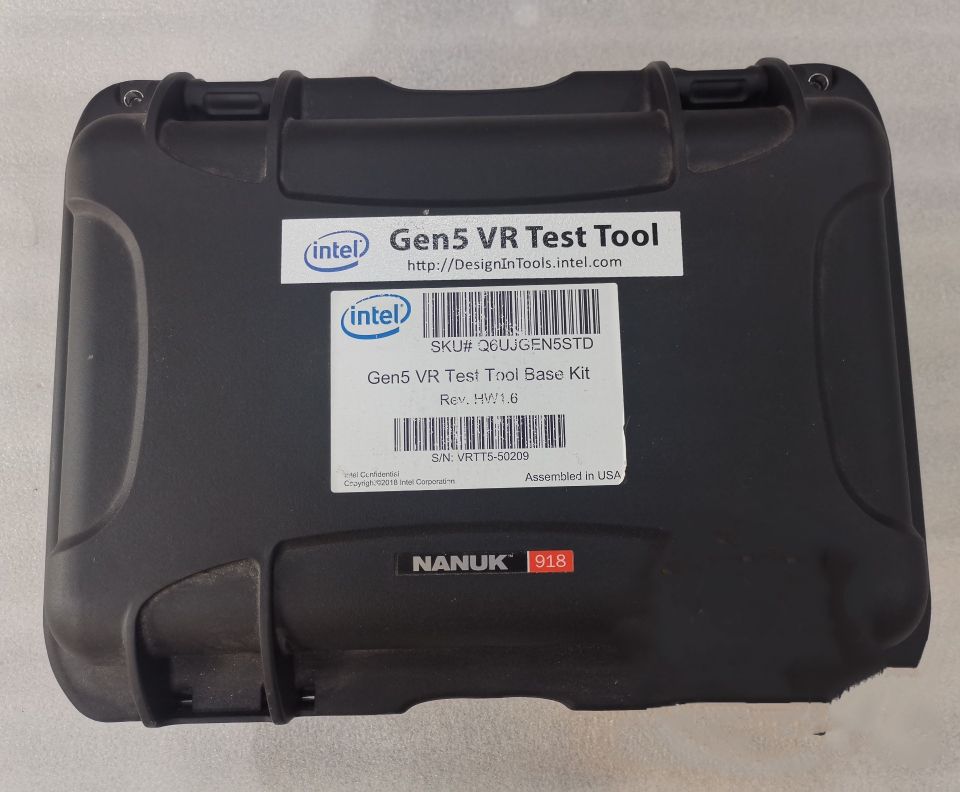 Gen5 VR Test Tool Base Kit VRTT5-50209  VRT5-50196  NANUK918