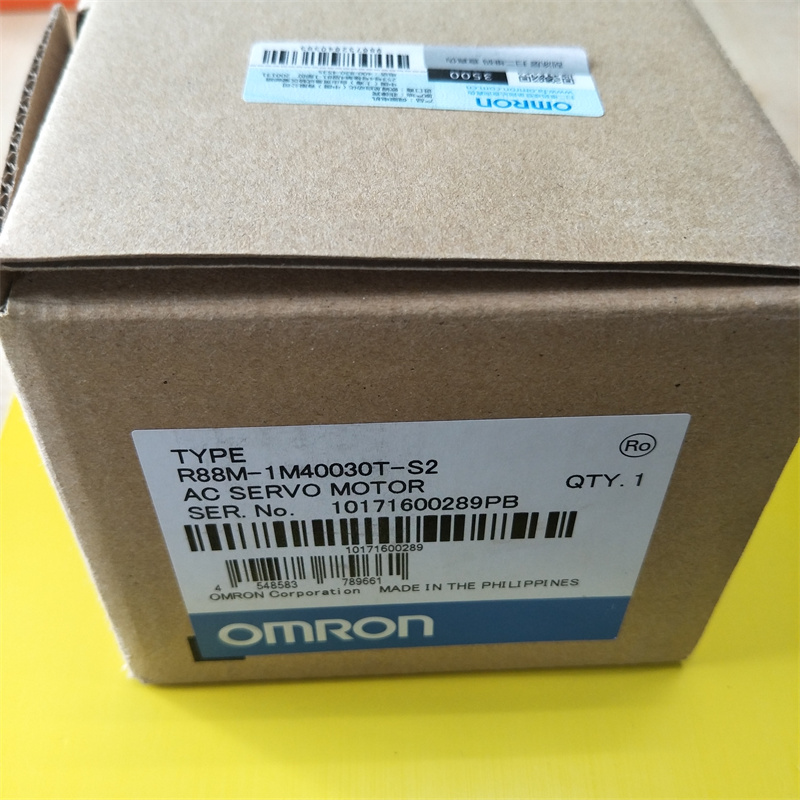 欧姆龙R88M-1M40030T-S2伺服电机全新原装
