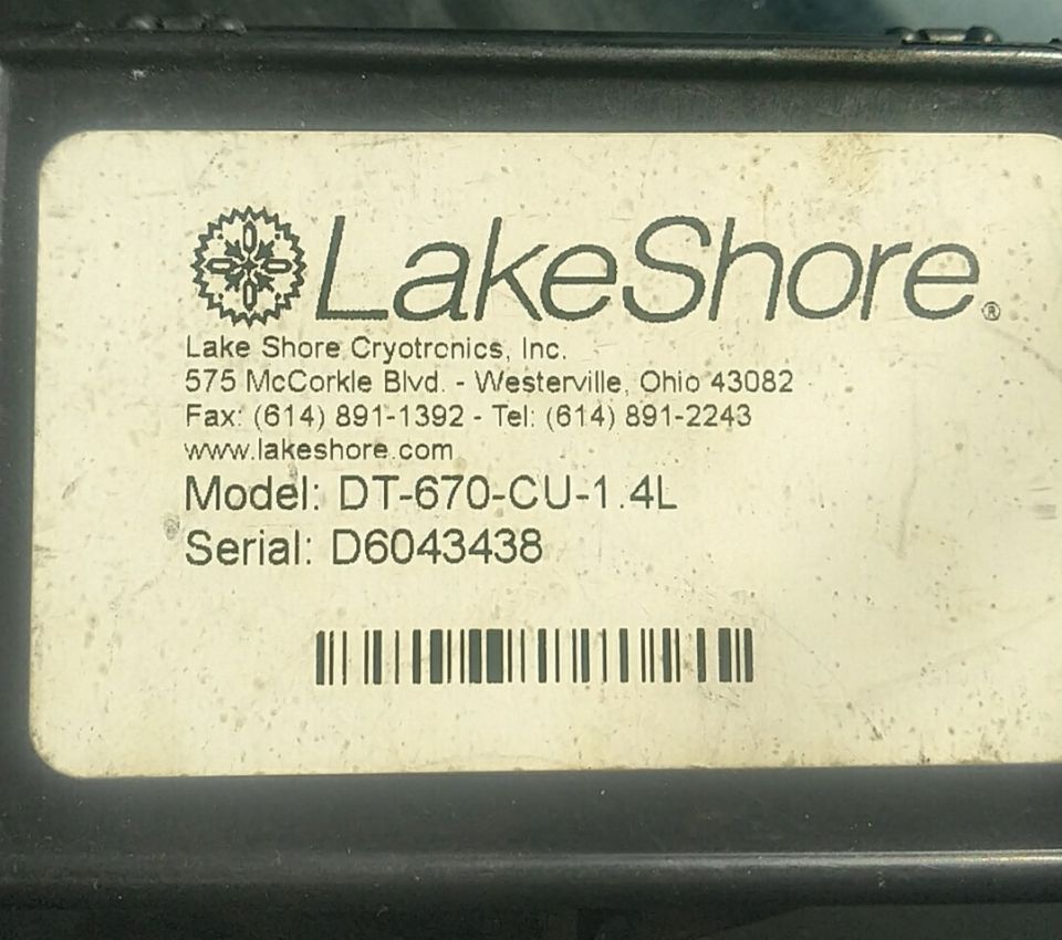 美国Lake Shore极低温温度传感器DT-670-CU1.4L  D6043438