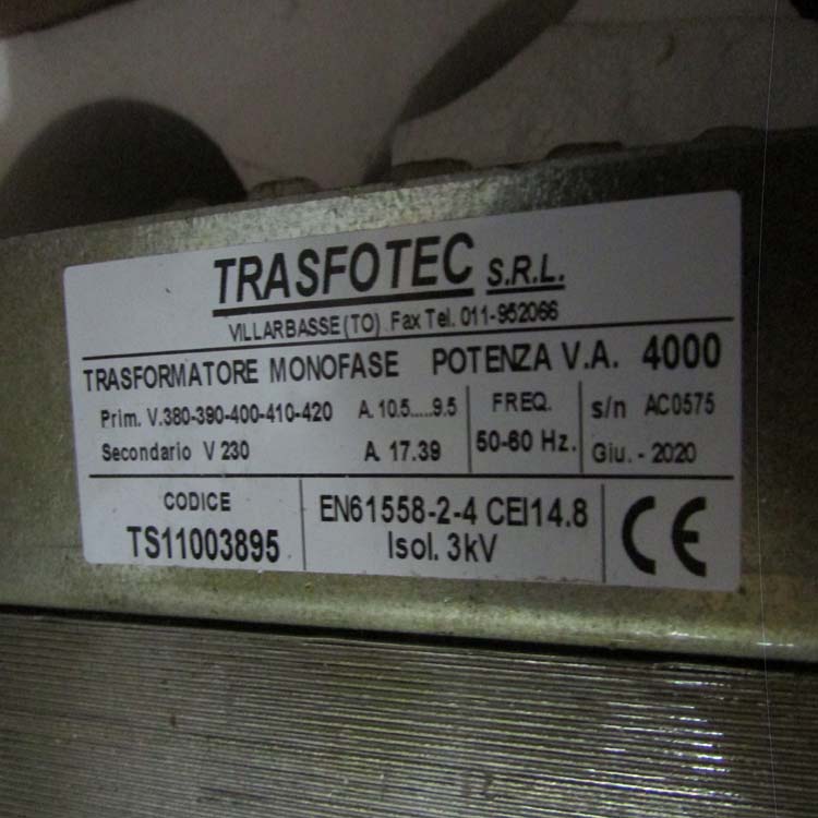 供应TRASFOTEC互感器TS11005582