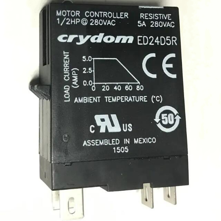 Crydom交流输出插入式固态继电器ED24D5R