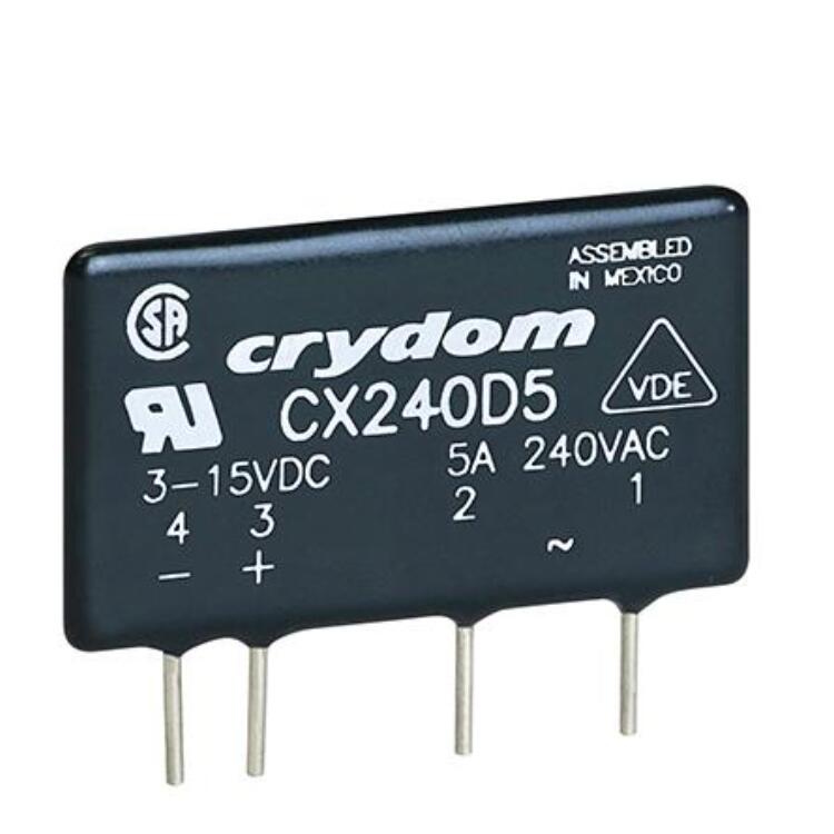 Crydom快达电路板安装固态继电器CX240D5