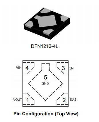 供应WL2832D-CMOS LDO带偏置电源
