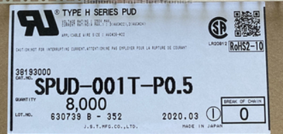 供应SPUD-001T-P0.5连接器