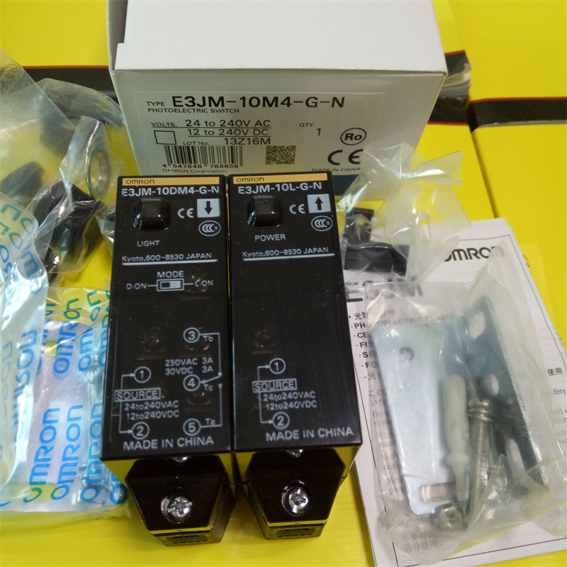 欧姆龙E3JM-10M4-G-N光电开关全新原装