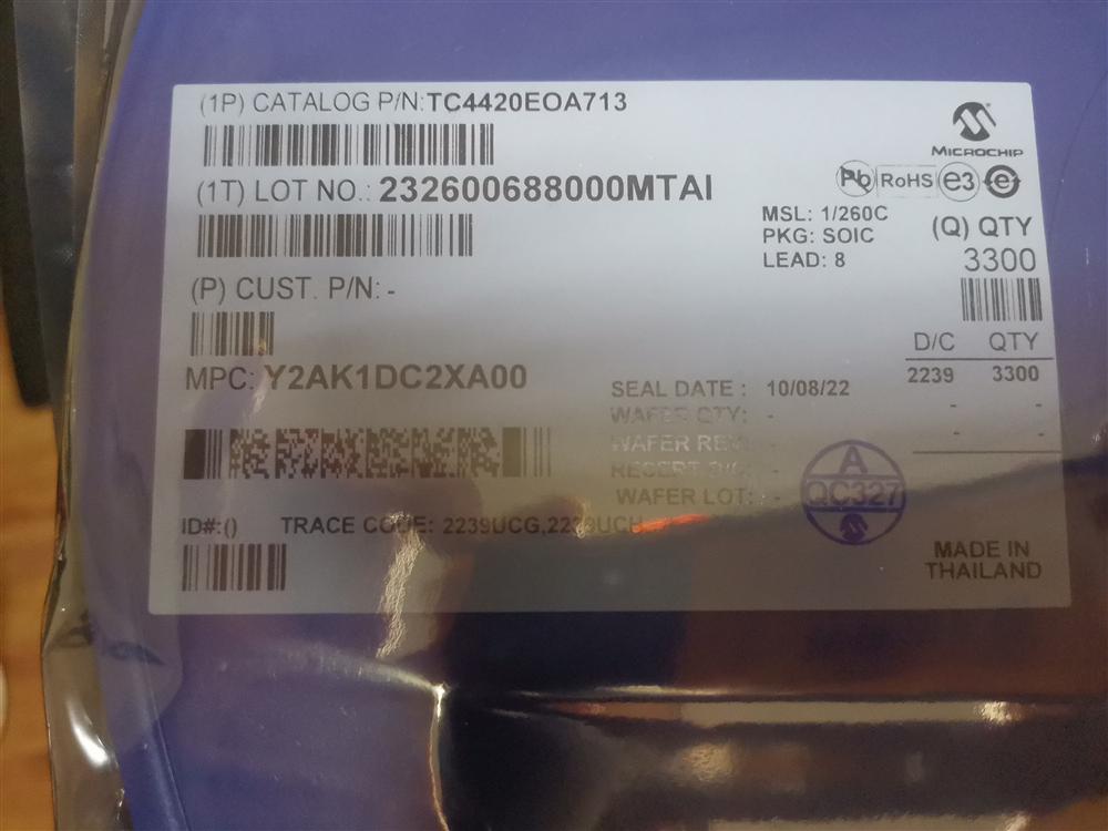 供应  栅极驱动器TC4420EOA713