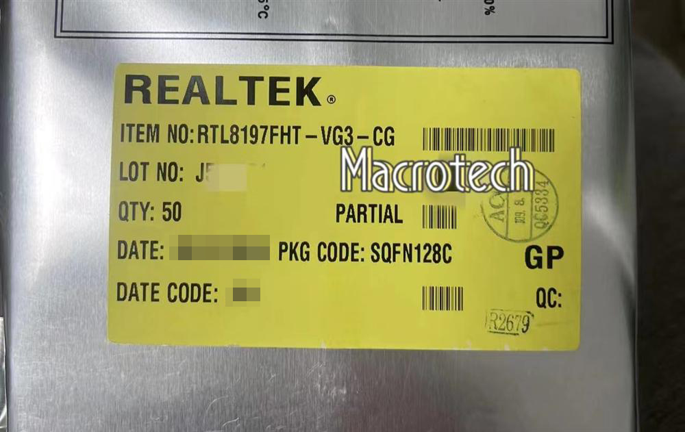 供应RTL8197FHT-VG3-CG