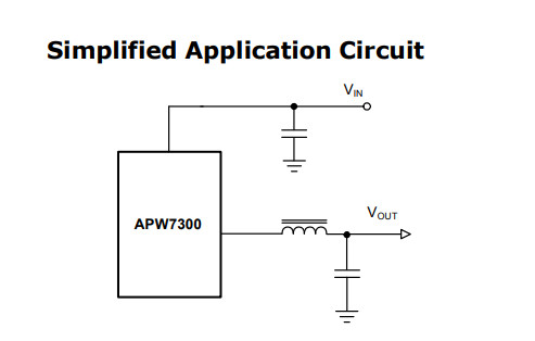 供应APW7300-2A同步降压变换器