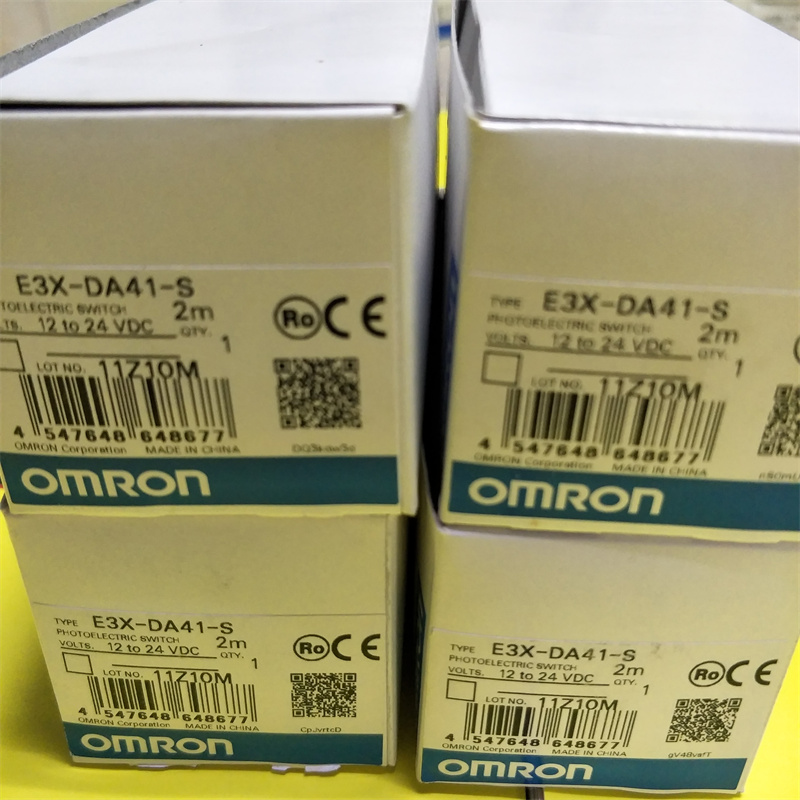 欧姆龙E3X-DA41-S光纤放大器全新原装现货