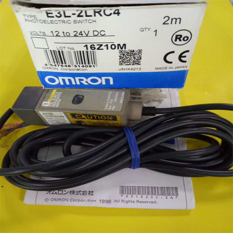欧姆龙E3L-2LRC4光电开关全新原装现货质保