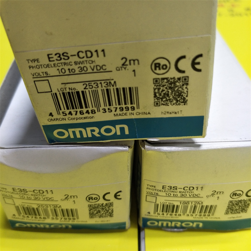 欧姆龙E3S-CD11光电开关全新原装现货质保