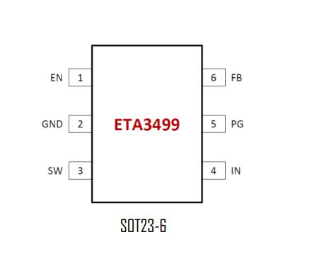 供应ETA3499 原装 降压开关调节器