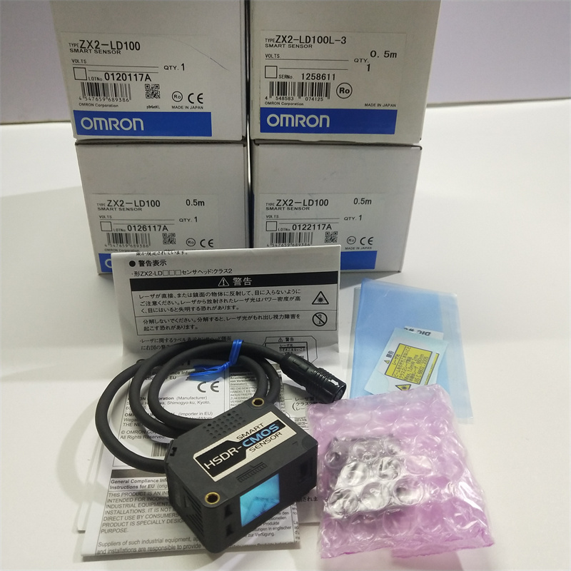 欧姆龙ZX2-LD100L-3激光传感器全新原装现货