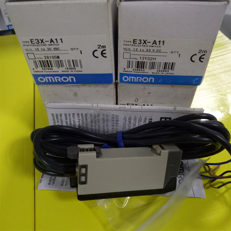 欧姆龙E3X-A11光纤放大器全新原装现货质保