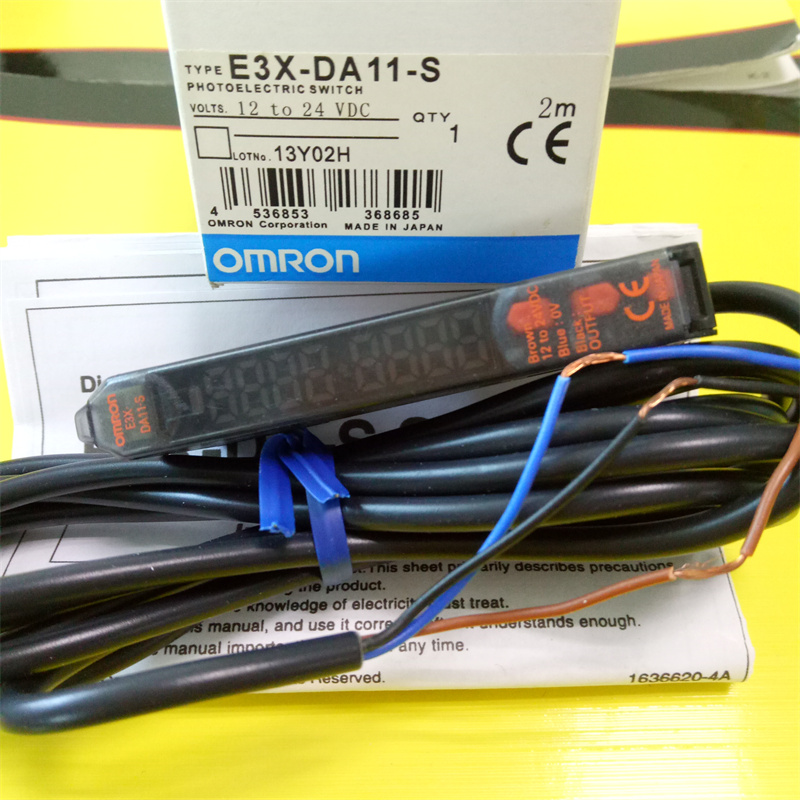 欧姆龙E3X-DA11-S光纤放大器全新原装现货