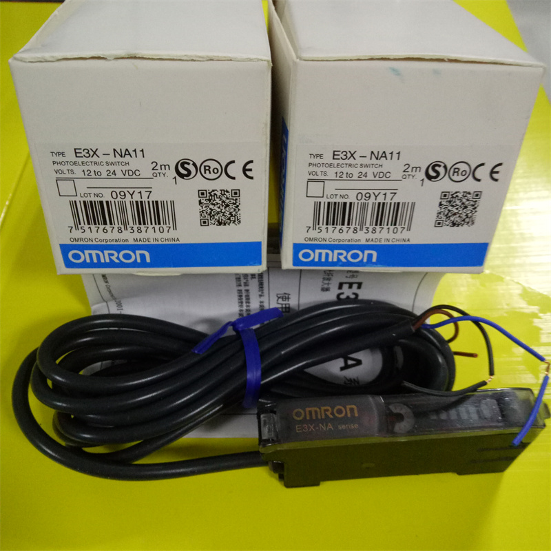 欧姆龙E3X-NA11光纤传感器全新原装现货质保