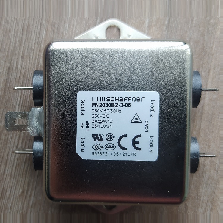 夏弗纳电涌过电压保护静噪电源Schaffner EMC医疗用高衰减性能滤波器FN2030BZ-3-06  