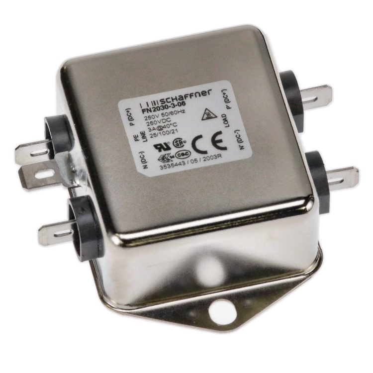 夏弗纳电源滤波器Schaffner EMC医疗用高衰减性能EMI电涌保护Filter FN2030BZ-6-06