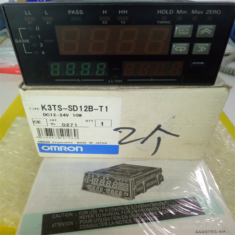 欧姆龙K3TS-SD12B-T1面板表全新原装现货