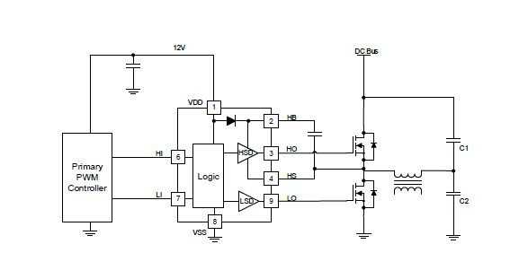 供应SCT52A40DSAR-高频栅极驱动器芯片