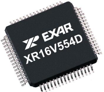 供应微控制器和处理器 > 串行 IO/通信控制器 XR16V554DIV-F
