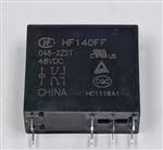 	宏发HF140FF-048-2ZST直流48V两组转家电用电磁功率继电器