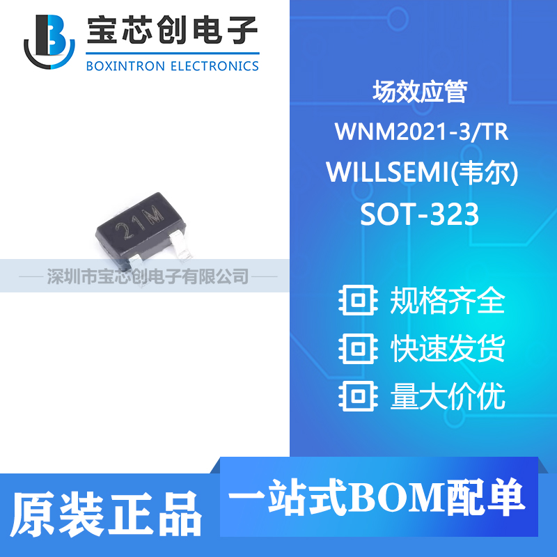 供应 WNM2021-3TR SOT-323 TECH PUBLIC(台舟) 场效应管