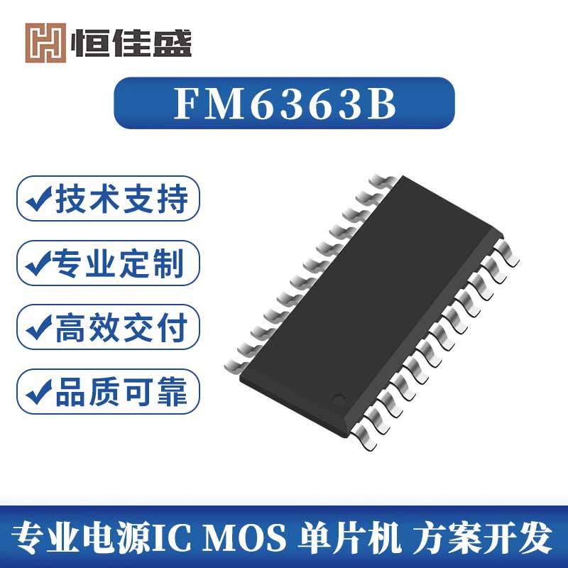 FM6363B、16路EPWM 恒流输出 LED 驱动 IC