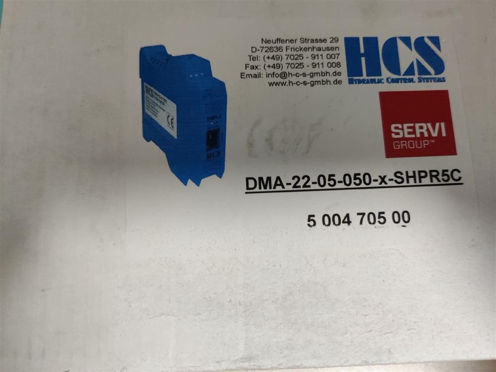 ¹HCSŴ DMA-22-05-050-X-SHPR5C   500470500