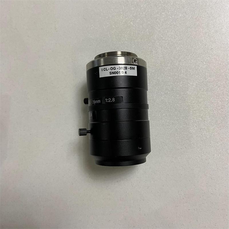 供应ICL-OG-5028-5M 35mm 12.8原装高清工业摄像机镜头 现货实拍