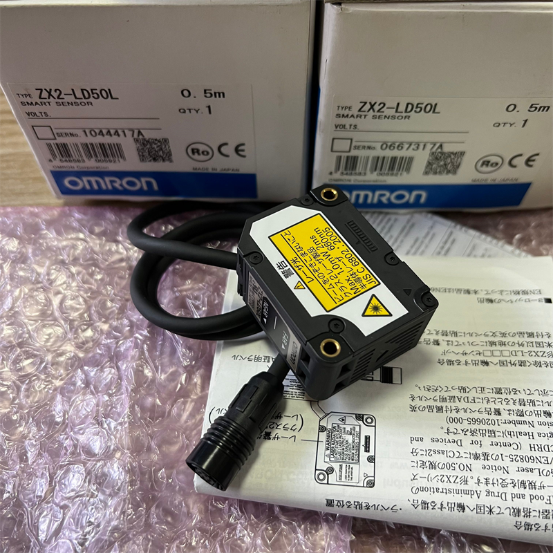 供应ZX2-LD50LZX2-LD50L/LDA11欧姆龙激光智能传感器ZX2-LD50/LD100/LD100L位移传感器