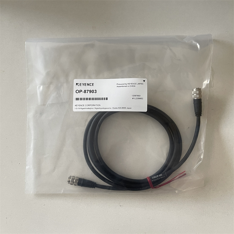 供应OP-87903基恩士传感器头电缆 2 m原装现货  实物拍摄 品质保证
