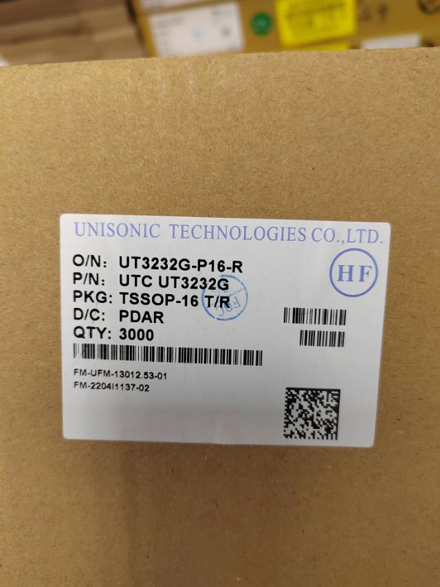供应RS232芯片UT3232G-P16-R